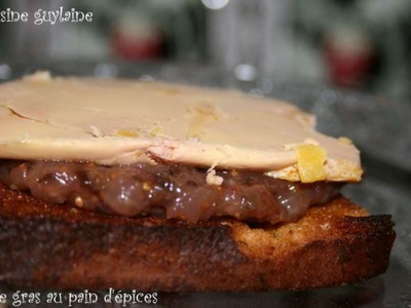 ^^Foie gras au pain d'épices sur confiture d'oignons aux figues^^ - photo 4