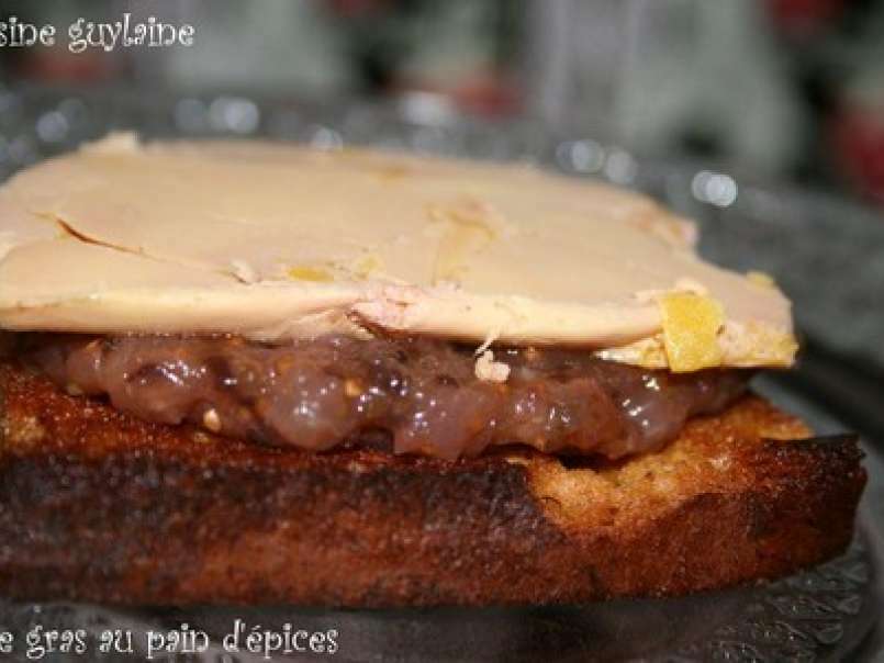 ^^Foie gras au pain d'épices sur confiture d'oignons aux figues^^ - photo 5