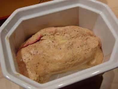 Foie-gras d'oie mi-cuit en terrine