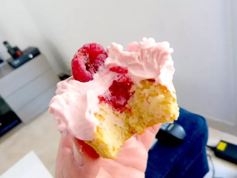 Framboise Cupcakes à la Vanille - photo 2