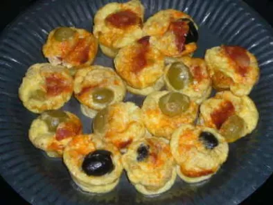 Frittatas olives chorizo