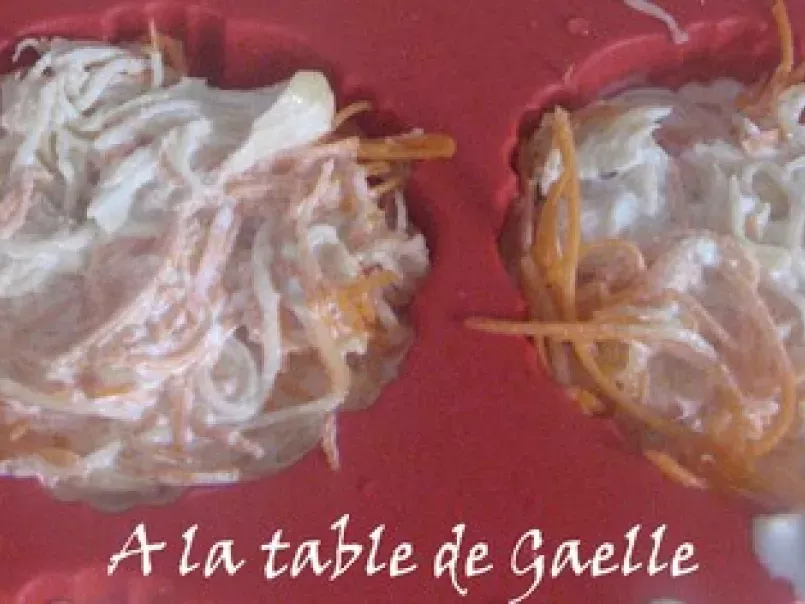 Galette pomme de terre - carotte façon dauphinoise - photo 4