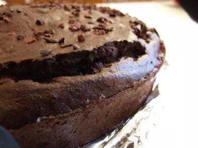 Gâteau au chocolat aux courgettes et à l'huile d'olive