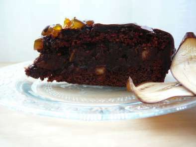 Gâteau au chocolat et à l'aubergine - photo 3
