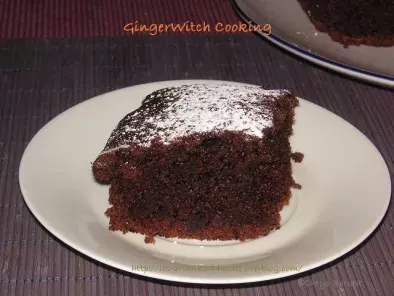 Gâteau au chocolat sans œufs et sans lait