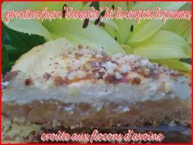 Gâteau au fromage blanc à la pomme - photo 3