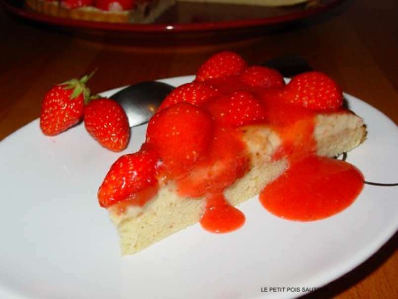 Gâteau aux fraises façon tarte - photo 3