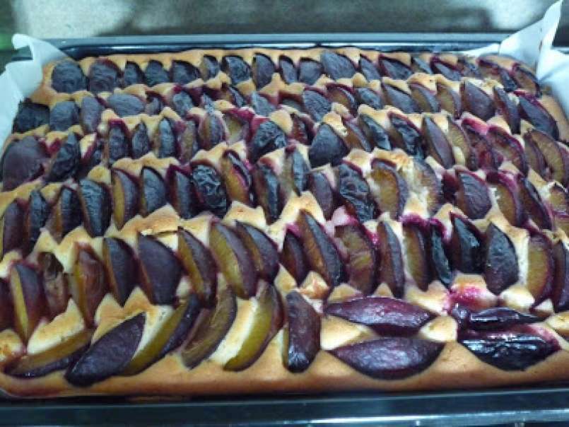 Gâteau aux prunes - Pflaumenkuchen vom Blech - photo 2
