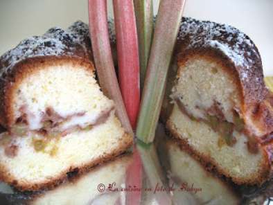 Gâteau bundt farcie à la Rhubarbe et aux Pommes - photo 2