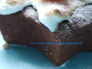 Gâteau choco marron meringué - photo 2