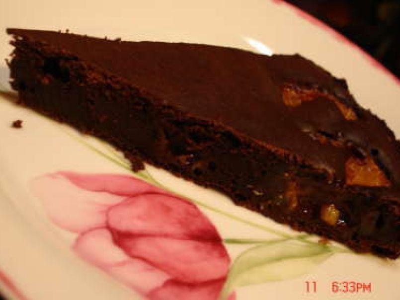 Gâteau chocolat- clémentines lightisime