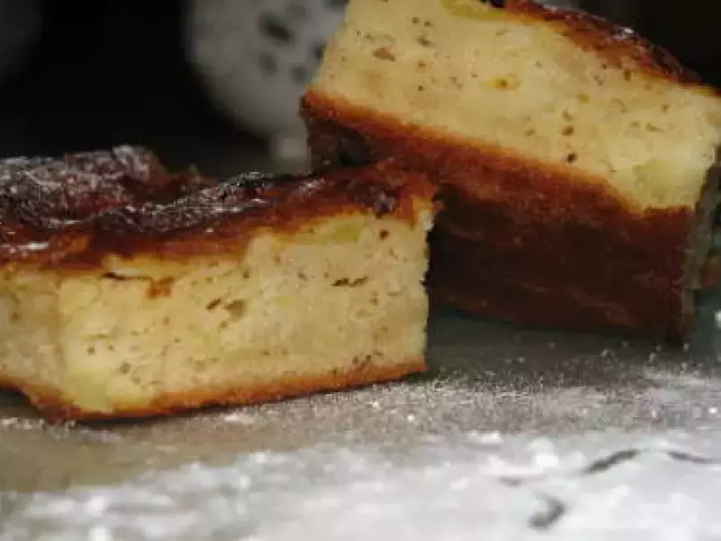 Gâteau-Clafoutis léger aux pommes et amandes - photo 3