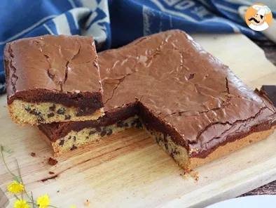 Gâteau cookie et brownie parfait pour le goûter! - photo 2