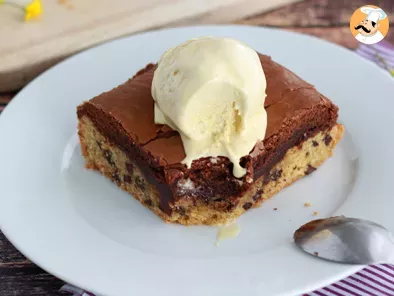 Gâteau cookie et brownie parfait pour le goûter! - photo 3