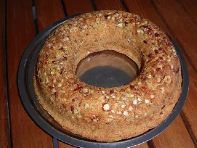 Gâteau courgettes - noisettes