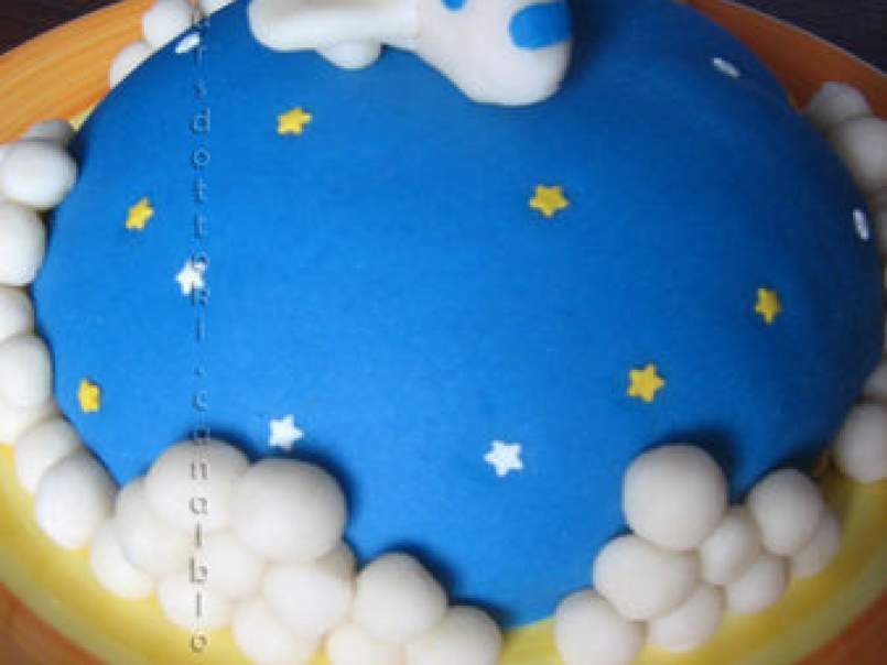 Gâteau d'anniversaire 3D et son avion