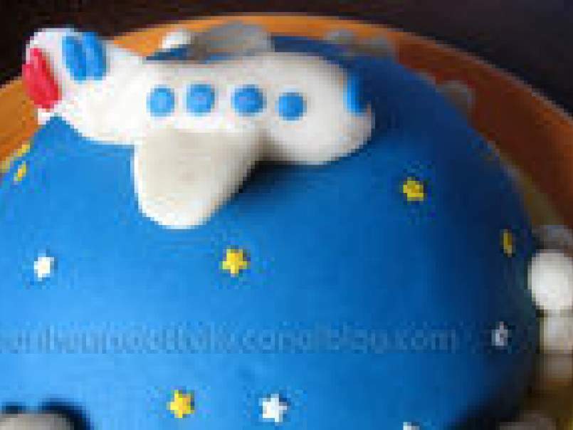 Gâteau d'anniversaire 3D et son avion - photo 10