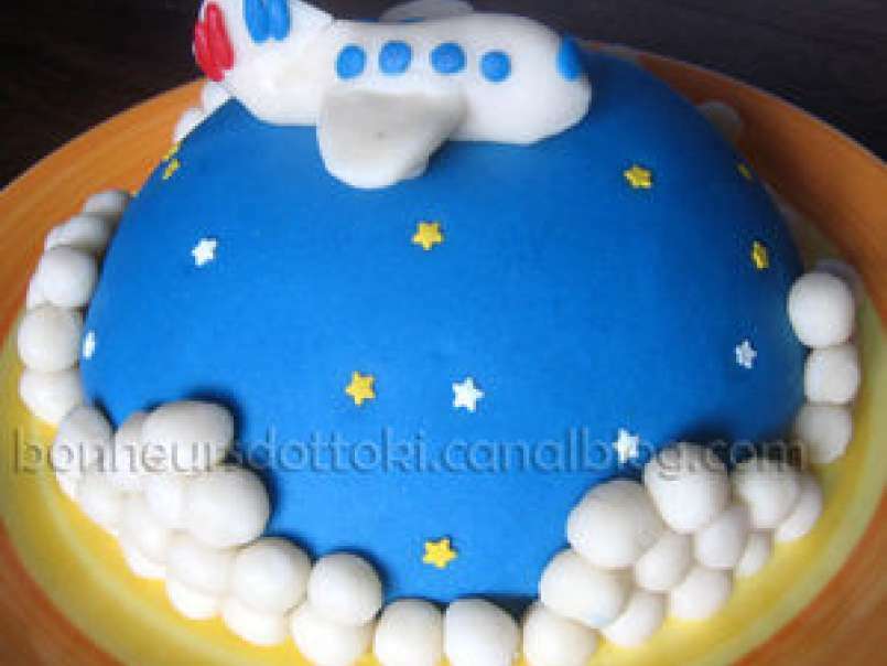 Gâteau d'anniversaire 3D et son avion - photo 11