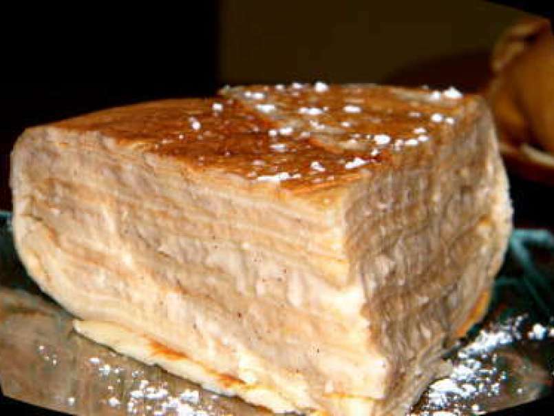 Gâteau de crêpes vanille/caramel - photo 3