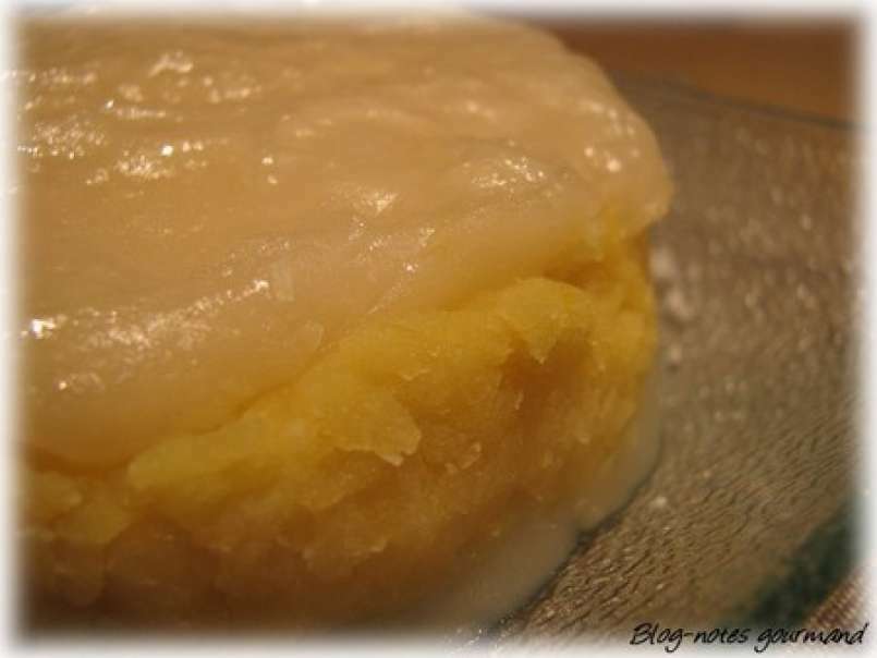 Gâteau de riz fourré soja-coco