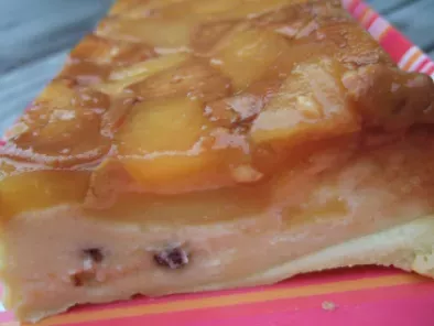 Gâteau de semoule aux pommes et caramel (thermomix)