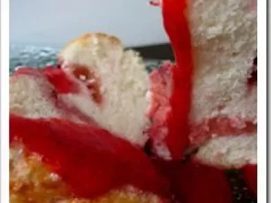 Gâteau des anges à la fraise aussi léger qu' un nuage... - photo 3