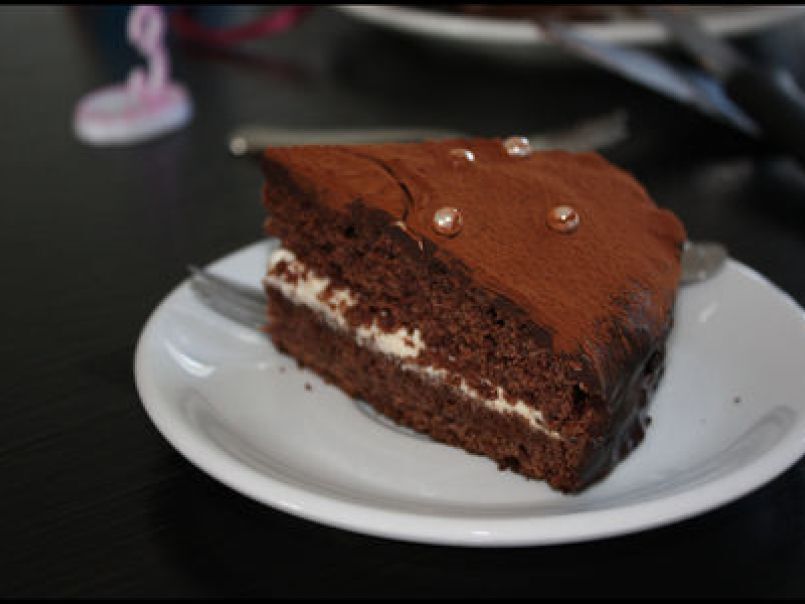 Gâteau double couche chocolat-mascarpone - photo 3