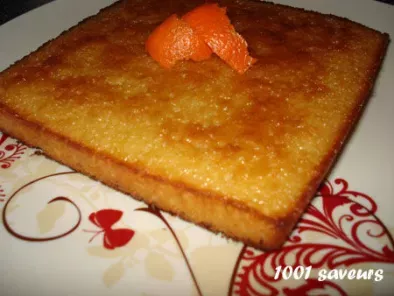 Gâteau glacé à l'orange