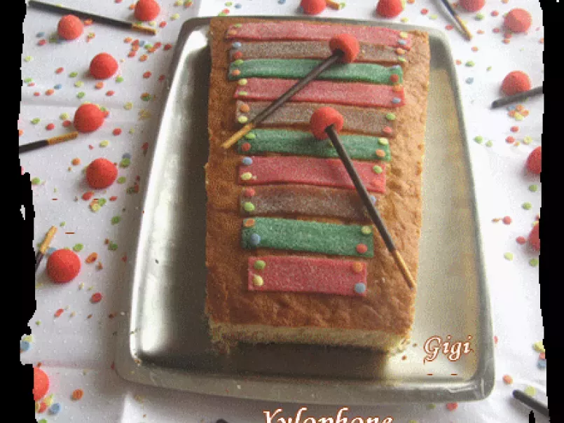 Gâteau Le xylophone - photo 2