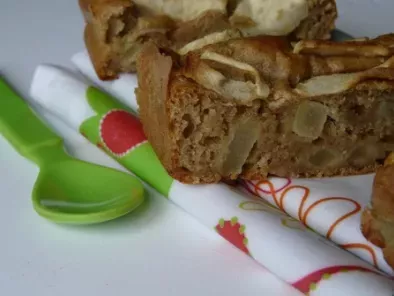 Gâteau léger à la farine de petit épeautre, pomme & purée de noisette - photo 3