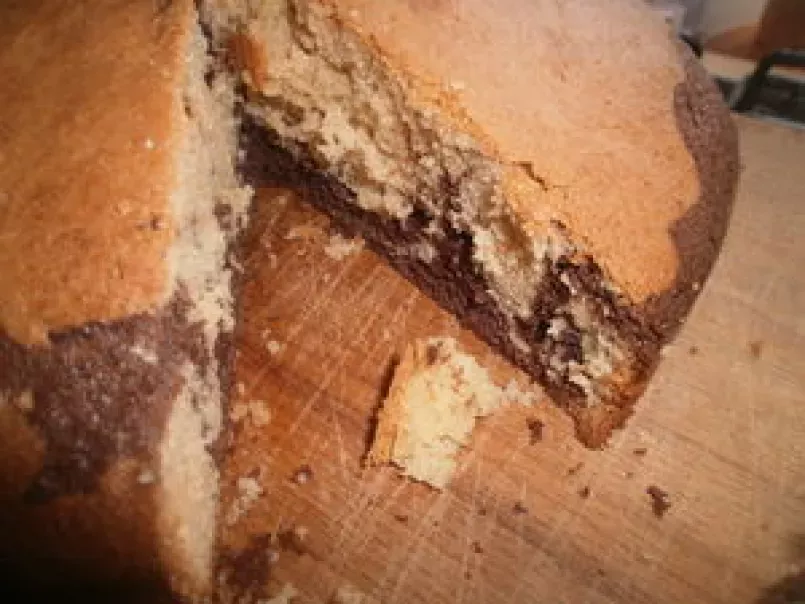 Gâteau marbré au chocolat et beurre de cacahuètes - photo 2