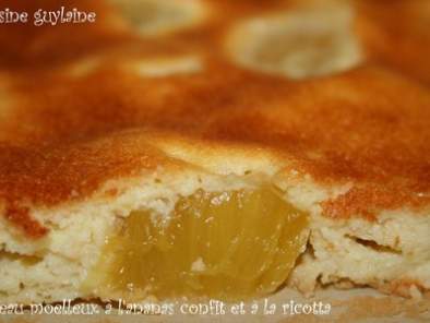 Gâteau moëlleux à l'ananas confit et à la ricotta - photo 3
