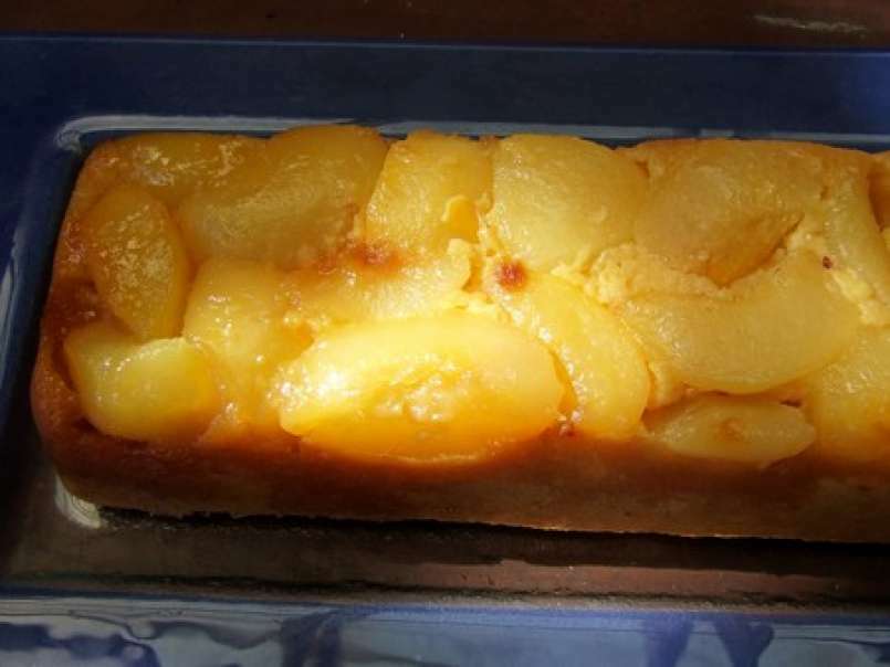 Gâteau moelleux aux nectarines blanches et amandes SANS GLUTEN - photo 2