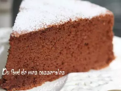 Gâteau moelleux chocolat carambar