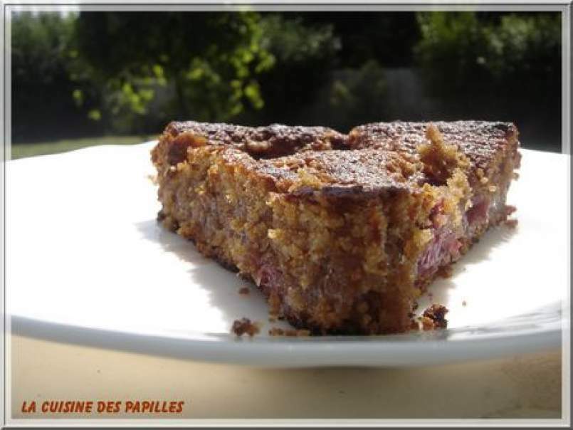 Gâteau pralinoise-framboise sans oeufs, ou le grand sauvetage ! - photo 2