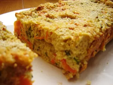 Gâteau Quinoa, Ricotta et Légumes