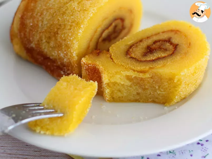 Gâteau roulé à l'orange portugais - Torta de laranja - photo 4