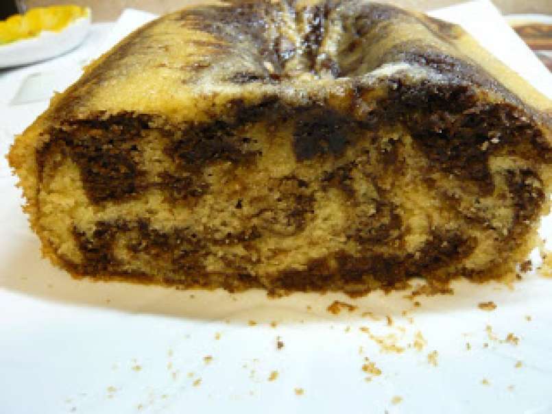 Gâteau russe « Zebra » ou gâteau marbré « Zebr » - photo 2