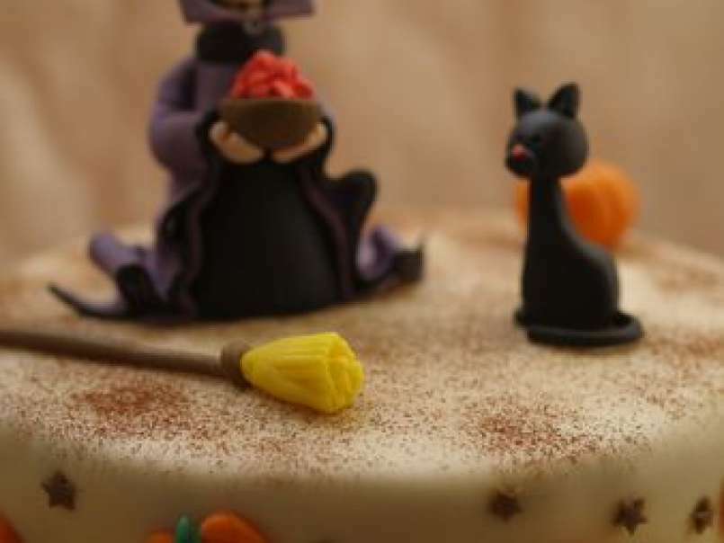 Gâteau sorcière d'Halloween et tutorials - photo 2