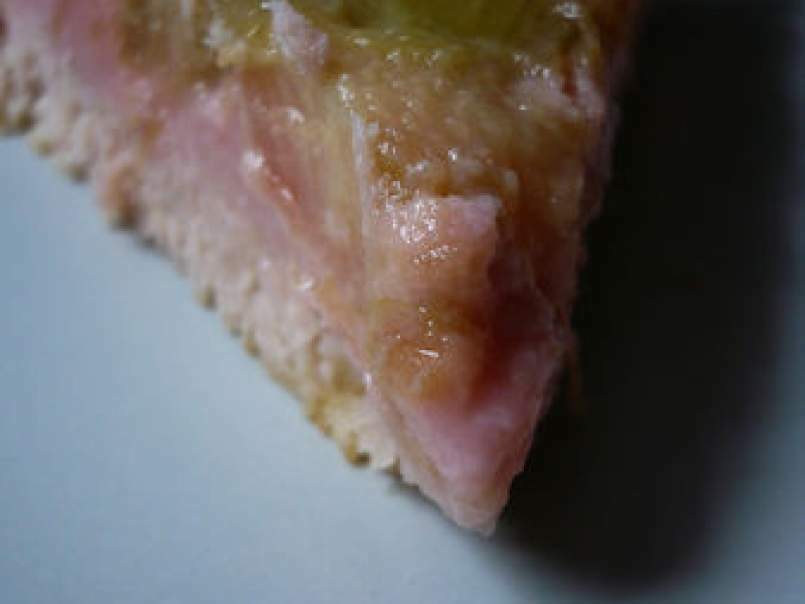 Gâteau tatin léger à la rhubarbe et fraise - photo 4