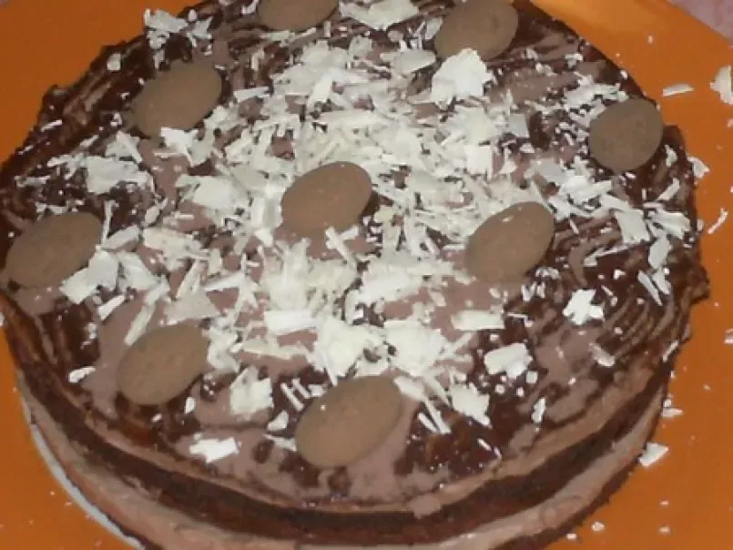 Gâteau tiramisu au chocolat sans oeufs + étapes