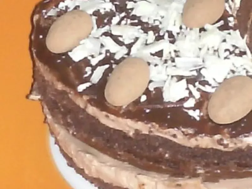 Gâteau tiramisu au chocolat sans oeufs + étapes - photo 2