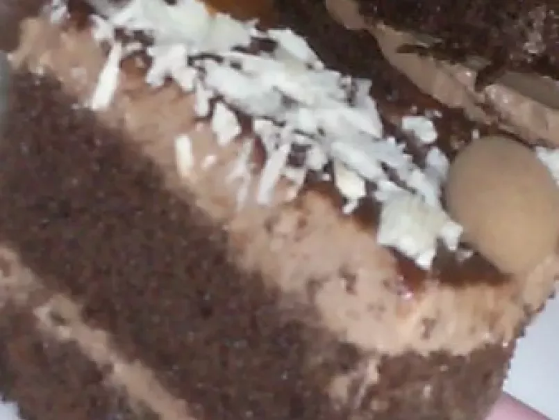 Gâteau tiramisu au chocolat sans oeufs + étapes - photo 3