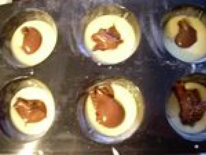 Gâteaux individuels au yaourt sur lit de Nutella - photo 3