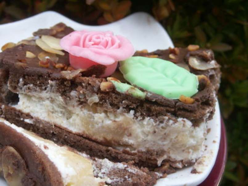 Génoise chocolatée aux poires..... pour un gâteau d'anniversaire..... - photo 3