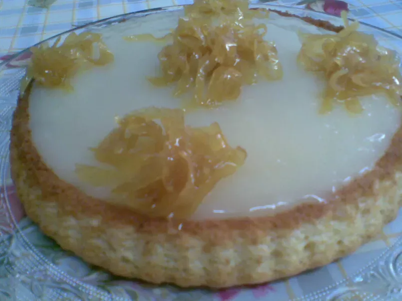 génoise façon tarte au citron au zeste confit - photo 3