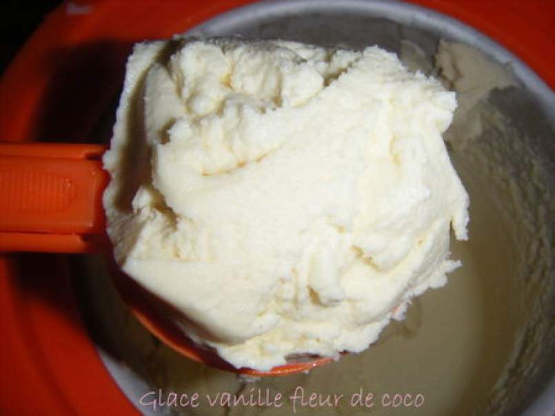 Glace vanille, fleur de coco - photo 2