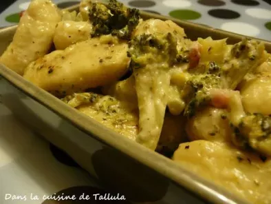 Gnocchi (maison) aux brocolis et crème de parmesan ou gorgonzola - photo 5
