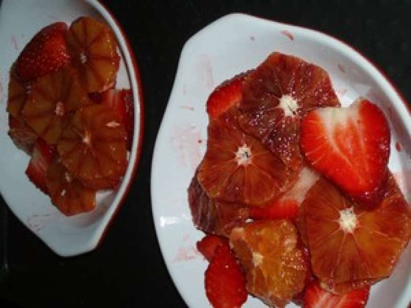 Gratin de fraises et d'oranges sanguines - photo 3