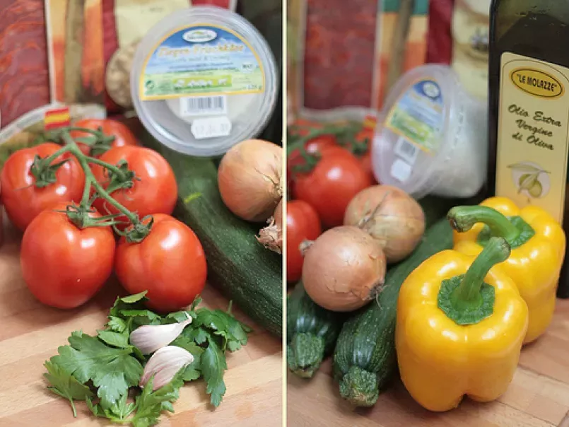 Gratin de légumes ensoleillés au chorizo, chèvre & pignons de pin - photo 2